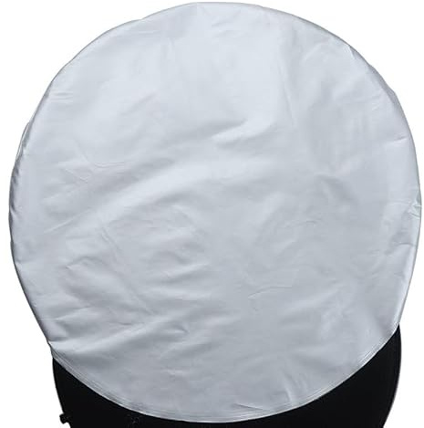 Bolsas para neumáticos 4 Uds 27 pulgadas-29 Pulgadas Cubiertas de neumáticos Oxford Impermeables Coche Remolque Camper neumático Antipolvo Bolsa Protectora a Prueba de Sol Blanco