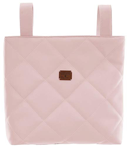 Uzturre Bolso Panera Talega Cocco para silla de paseo (Rosa bebé)