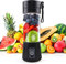 Mixeur Portable 380 ml pour Shakes et Smoothie: presse-agrumes de voyage à portion unique de taille personnelle, mini-mélangeur pour jus de fruits, nourriture pour bébé, salle de sport, voyage