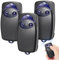 433 MHz telecomando porta garage compatibile con Flo2r-s, 2 canali Hansender per FLOXIR; FLOXR; FLOX2R; OXI; OX2, telecomandi per cancello, automatizzato (3 pezzi)