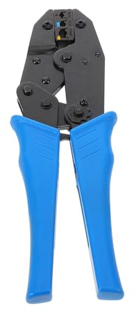 TOPBATHY Insulated Crimping Tool Ergonomic Ratchet Connector for Automotive Wiring Projects Versatile and User Friendly Crimp Tool for Repairs and Modifications