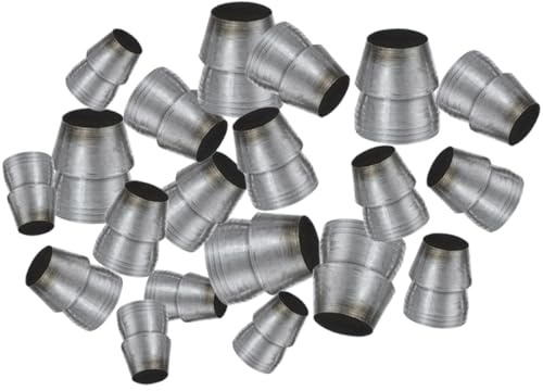 NAMOARLY Kit de 20 Coins en Fer Renforcés pour Manche Rond de Marteau, Hache et Outil de Jardinage, Tailles 8-13 Mm, Accessoires de Fixation Sécurisée pour Outil à Main et Jardinage