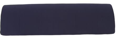 Xiuganpo Benkudde, Scientific Angle Ergonomisk Memory Foam Benstödskudde, Halvcylindrig Benkudde med Avtagbart Fodral för Sömn och Resor (Blå)