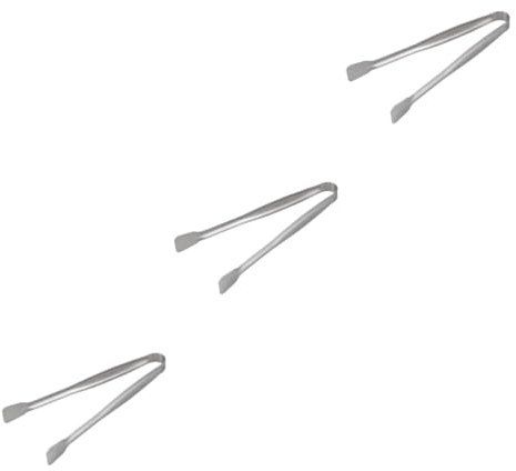 Cabilock Lot De 3 Mini Pinces À En Acier Inoxydable 4 Pièces X 3 Pour La Maison Et Le Bar