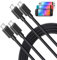 [2 Pack] Schnellladen 5FT/1.5M Kabel für Nintendo Switch 2 Adapter, Switch 2 AC Adapter Ersatzkabel,60W USB C Ladekabel für Nintendo Switch 2 Konsole/Switch/Steam Deck/Xbox Series/PS5 [NICHT Adapter]