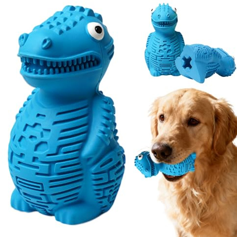 Tbintul Giocattolo da Masticare, Gomma Naturale e per la Pulizia dei Denti, Gioco Cane Indistruttibile Giocattoli duri Giochi interattivi per per Cani Piccoli e Grandi
