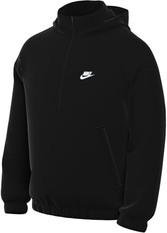 NIKE Anorak Jacket Black/White XL