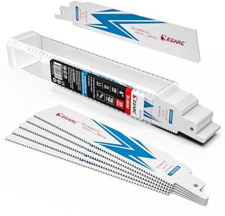 EZARC 25 lame da sega alternativa in cobalto bimetallico per taglio di metalli pesanti, lama da sega per metallo 150mm 14TPI R626PM+.