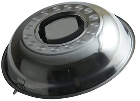 Cabilock Tapa de Olla Inoxidable Antisalpicaduras Protector Práctico para Cocción Mantiene Comida Caliente Accesorio de Cocina Elegante y Funcional