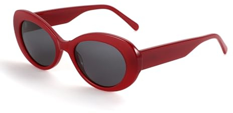 ZENOTTIC Gafas de Sol Polarizadas para Mujer：Gafas Retro Clásicas Ovaladas con Protección UV400