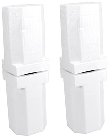 HAWILLOSCH 2piezas Materiales De Envasado Para Bloques De Embalaje Espuma Para Envío De Vino Caja De Envío Para Botella