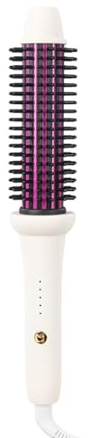 Ripasso Per Acconciatura A Ioni Negativi - Pettine Di Bigodino Termico Da 28 Mm, Strumento Di Raddrizzamento Del Ferro | Salon Spa Center Hotel Home Girls Girls Curl Shine Smooth Riscaldamento Acconci