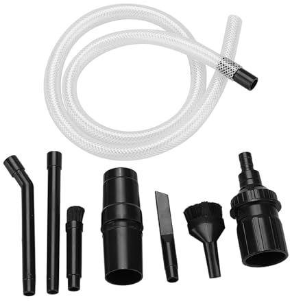9 Piezas/Juego de Accesorios de Boquilla para Aspiradora, Mini Juego de Boquillas, Herramienta de Limpieza, Kit Universal de Limpieza para Vehículos, Mini Juego de Boquillas