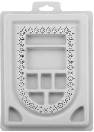 One Piece Practical Beading Board Jewelry Organizer Tray DIY Jewelry Making Bead Board Bracelet Plastic Necklace Beads Jewelry Organizer for DIY Bracelet Necklace