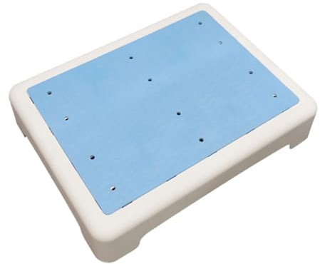 Toyvian Alfombrilla Antideslizante para Escalones Taburete Corto de Bañera Taburete Ducha para Baño Ancianos Seguro y Duradero