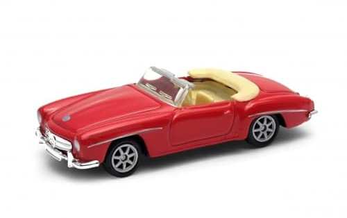 OPO 10 - Auto in Miniatura Compatibile con Mercedes Benz 190 SL 1955, Scala 1:64, 3 Pollici (7,5 cm), Welly SUP15