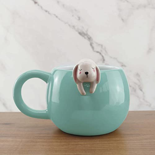 Winkee - Pet Friends Tasse I Super süß als Kaffeetasse & Teetasse I Großer Becher- ca. 350 ml