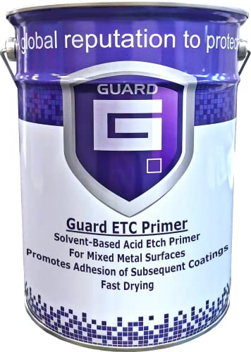 Guard Acid Etch Primer for Aluminium And Other Bare Metals Single Pack 5 Litres (White)