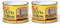 YSAMAX 2x 151 Coatings Good-Visibility Yellow Paint, Hi-Vis Yellow Warning Paint, Good-Build Paint Tin for Road, Pedestrian Markings, Glossy-Finish, (Pack of 2, 180 ML)