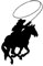 FASTLATE Print Aufkleber Geschenke Lustig 9,2 * 14,3 CM Künstlerische Wild West Cowboy Auf Pferd Vinyl Auto Aufkleber Stilvolle Motorrad Aufkleber Styling(2-teilig)