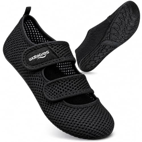 WateLves Scarpe da Nuoto Uomini Donne Scarpe Acqua Scarpe Spiaggia Aqua Scarpe Asciugatura Rapida Traspirante Surf Piscina Spiaggia Unisex