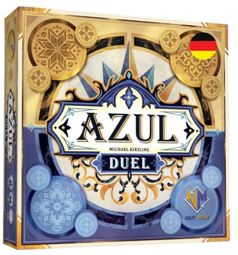 Next Move Games, Azul Duel, Deutsch, Familienspiel, Brettspiel, 2 Spieler, ab 10 Plus Jahren, 45 Minuten