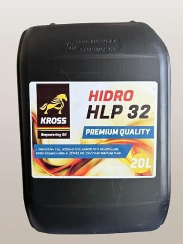 Kross Hidro HLP 32, Olio Idraulico Premium, 20L, Qualità Industriale