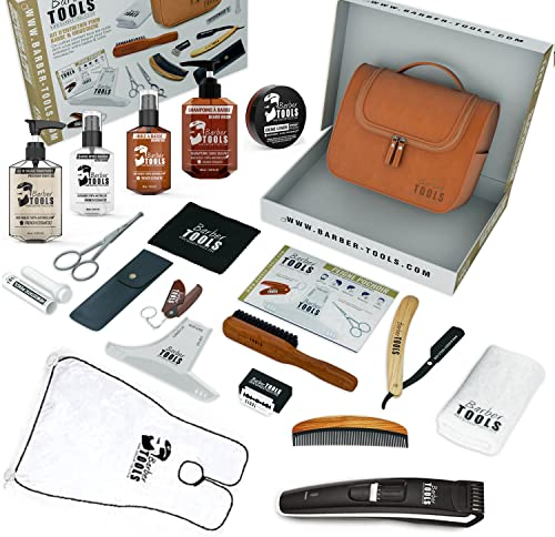 ✮ BARBER TOOLS ✮ Kit/Bartpflege set/Bart-set/Bart und Rasur | Kosmetik Made in French