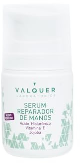 Valquer Laboratorios Hand Repair Serum Acide Hyaluronique Mains Hydratantes, Hydratantes et Réparatrices, Mains Sèches et Irritées, Mains Hydratantes, Vegan, 50 Ml