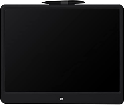 Tableta de Escritura LCD Tablero de Notas de la Oficina de Negocios, Dibujo y Escritura del hogar Pizarras mágicas, Una Clave para Limpiar el Tablero de Graffiti (Color : Black, Size : 32.3 * 26.1cm)