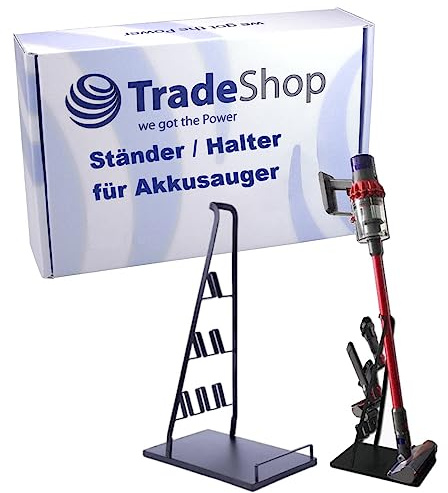 Trade-Shop Ständer Halter Halterung kompatibel mit Dyson V6 V7 V8 V10 V11 V12 V15 Akkusauger Staubsauger