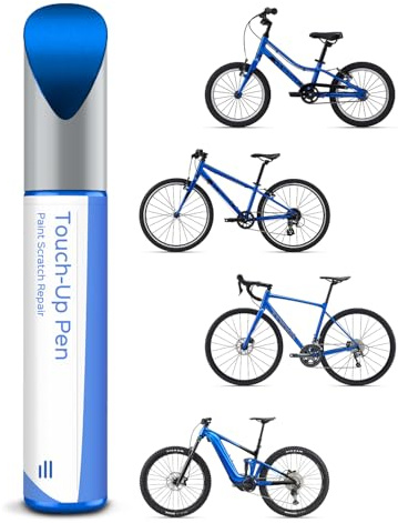 PARTS4EV Sapphire Peinture de retouche mate pour vélo Giant, utilisez un stylo de retouche pour métal et plastique – Peinture pour vélo à fort pouvoir couvrant