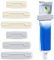 Lnngub 6 Pcs Toothpaste Squeezer 3 Sizes Tooth Paste Clip Plastic Tube Roller Squeezers Toothbrush Squeezer Toothpaste Roller for Bathroom Daily Living Tube Squeezing Aids(White,Gray)