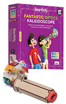 Smartivity Fantastic Optics Kaleidoscope for 6+ Years Boys and Girls, STEM, Learning, Educational and Construction Activity Toy Gift (Multi-Color) (Optics Kaleidoscope)