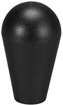 uxcell Ellipse Oval Joystick Head Rocker Ball Top Handle Arcade Game DIY Parts Replacement Black
