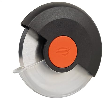 BLACKSTONE Palm Pizza Cutter with Circular Blade and Sliding Blade Cover