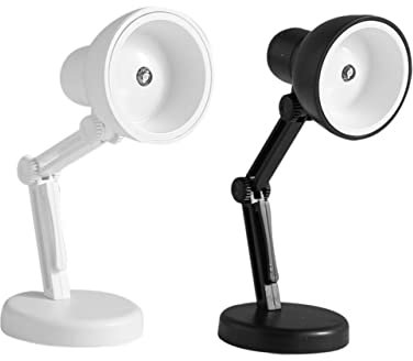 Artibetter 2st Mini-schreibtischlampe Schreibtischlampen Fürs Büro Kabellose Ladelampe Tischleuchten Studie Tischleuchte Led Tischlampe Für Das Studium Plastik Student Nachtlicht Tragbar