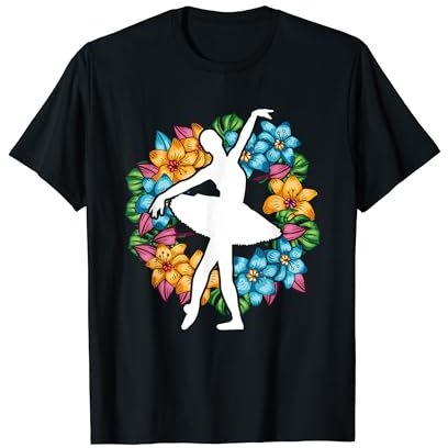 Barre Ballett Ballerina Tanzende Spitzentänzer Theater Tanz T-Shirt