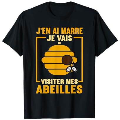 Apicole Apiculteur Je Vais Visiter Mes Abeilles T-Shirt