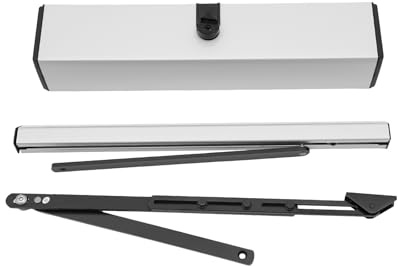 Apriporta scorrevole automatico 150 kg apriporta elettrico senza barriere con telecomando e interruttore a pressione manuale senza fili 110° angolo di apertura regolabile per hotel e uffici