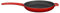 LAVA Cookware Gusseisen emailliert Bratpfanne mit Metallgriff, rund, 20 cm, rot