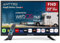 Antteq 22 Inch FHD Smart TV 12V/24V, WebOS 12 Volt Television with AI Voice Control Remote, BBC Freeview Netflix Airplay, HDMI/USB, Small Travel Screen for Caravan Truck Boat Motorhome