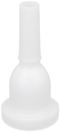 wueiooskj Embout en corne de ténor blanc pour Trombone mi-long embout de Trombone mi-long ABS Trombones bec de traction, UN