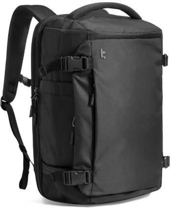 tomtoc 28L Reiserucksack, TSA-freundlicher Handgepäck Rucksack, Wasserdichter Easyjet Rucksack Handgepäck Flugzeug, Leichter Business Laptop Rucksack Herren Damen für 16 Zoll, Weekender-Tagesrucksack