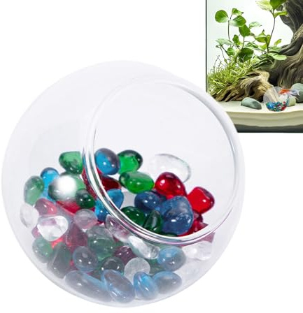 Betta fiskhus | Akvarieglasdekoration | Livsmiljö för Hermithäck och akvarietillbehör, vilobo för svarta räkor och vattenliv