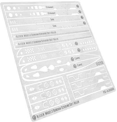 Colcolo Hilfslineal zum Linienzeichnen, weiches Anreißlineal, zu bedienen, Modellbau-Werkzeug für Hobbybastler und