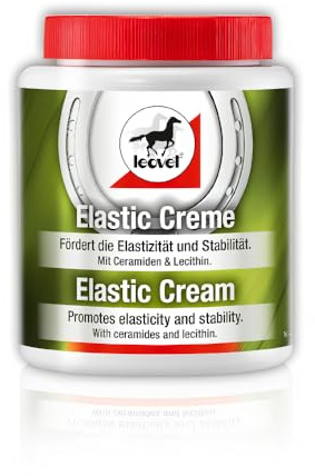 Leovet Elastic Creme | 750 ml | Prodotto per la Cura degli Zoccoli dei Cavalli | con Olio di Cocco