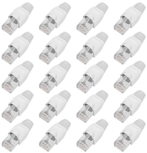 ShipeeKin 20x Skärmade RJ45-kontakter