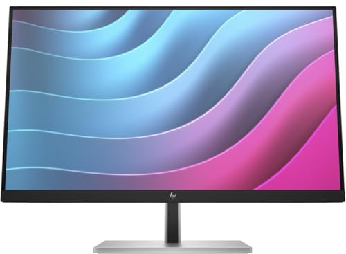 HP E24 G5 23.8 Full HD LCD Monitor - 16:9-24 Class - in-Plane Switching (IPS) Technology - Edge LED Backlight - 1920 x 1080-250 Nit - 5 ms - 75 Hz Refresh Rate - HDMI - DisplayPort - U,Black