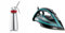 iSi Sahnespender 500ml, Gourmet Whip Plus, 0.5 Liter & Tefal Dampfbügeleisen Ultimate Pure FV9844 | 3200 W | Micro-Calc-Filter